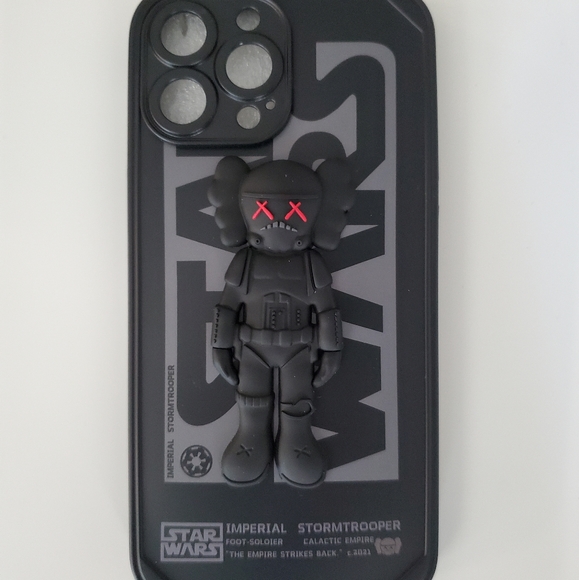 Air Jordan Kaws Iphone 12 Case Tide Brand Angel Eyes Shockproof